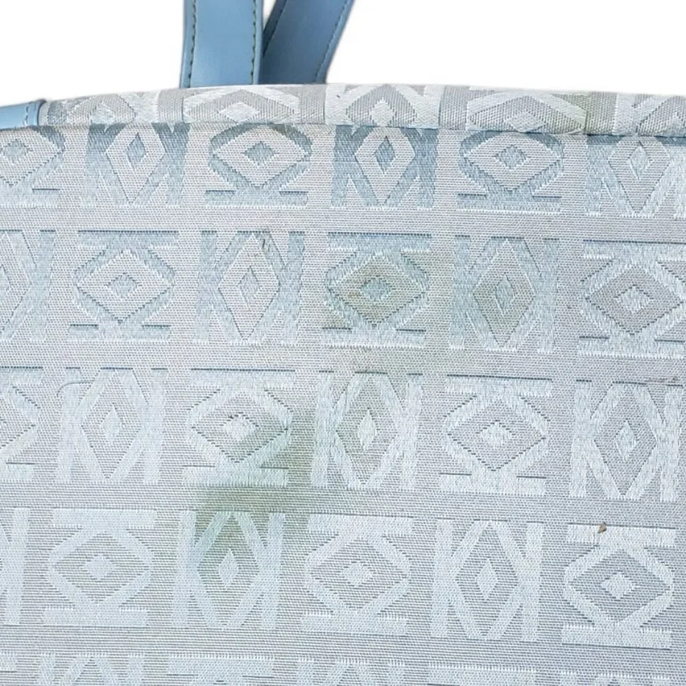 Small Dog Carrier With Shoulder Strap Geo Pattern Mesh Walls